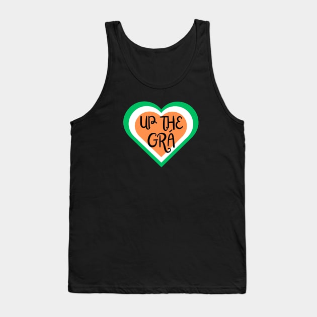 Up the Grá - Irish Love design - Irish Language Designs Tank Top by Melty Shirts